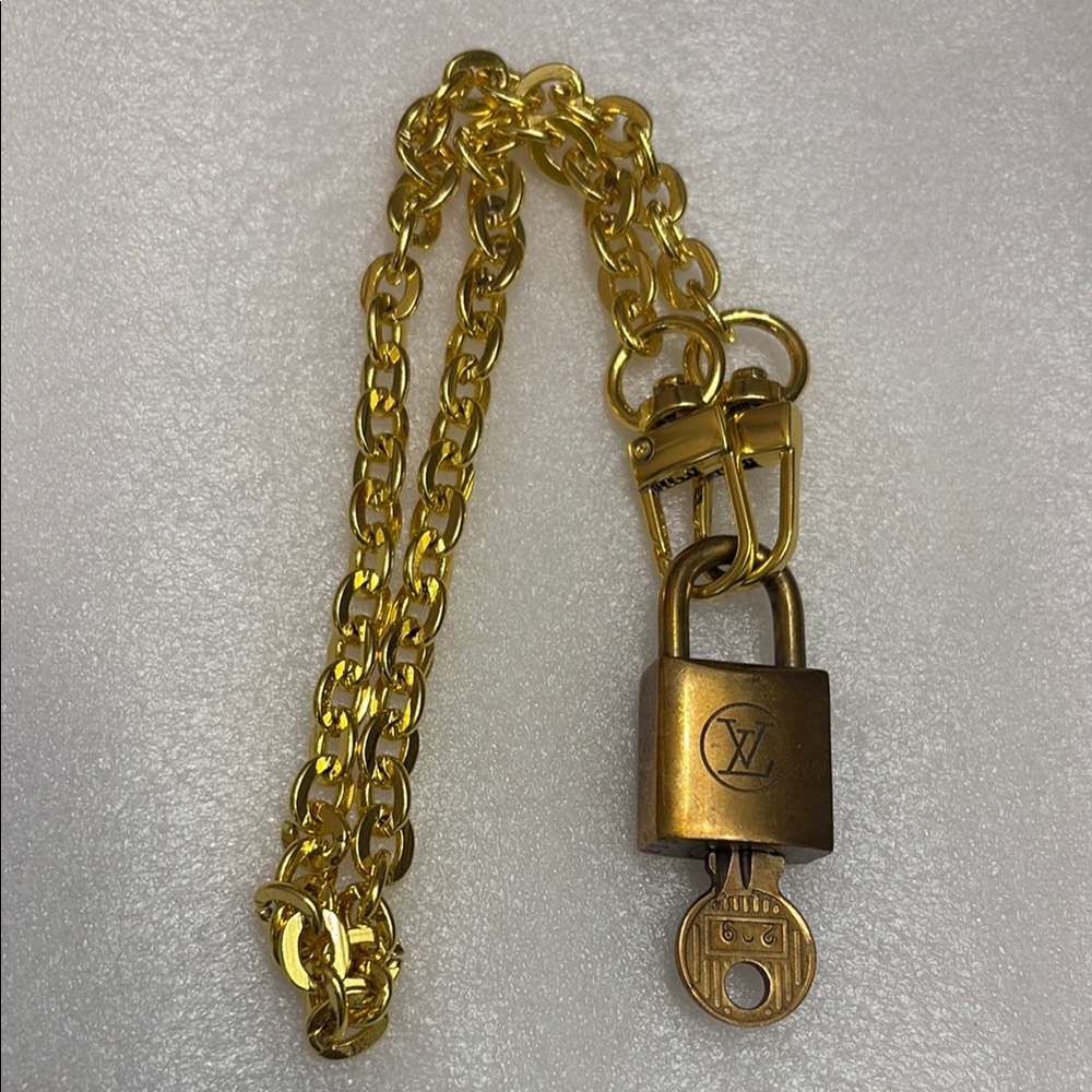 Louis Vuitton Gold Chain Necklace